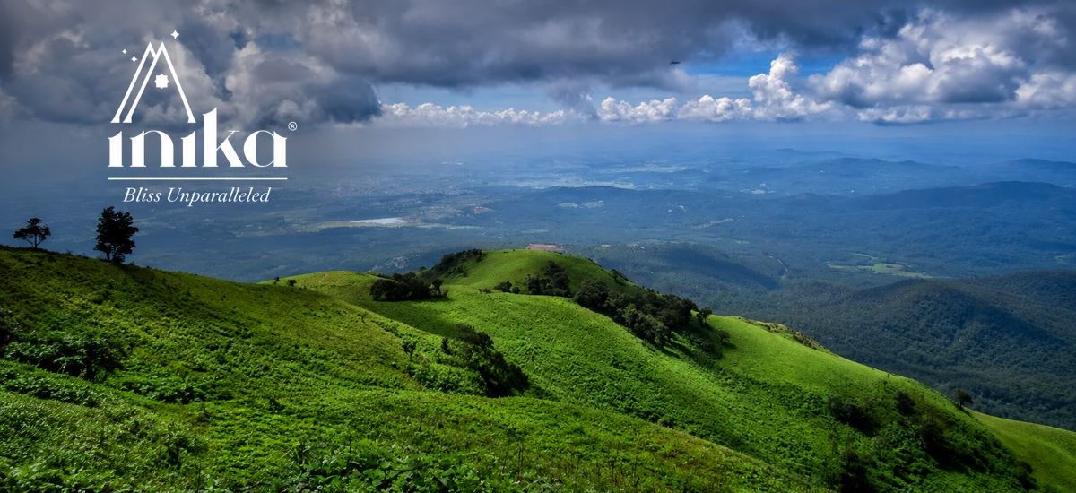 Luxury resort amidst misty hills