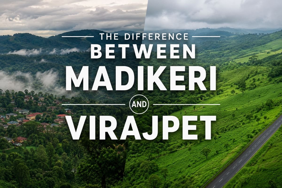 The Difference Between Madikeri and Virajpet