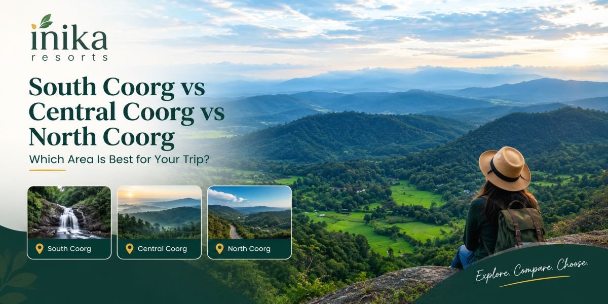South Coorg vs Central Coorg vs North Coorg: Which Area Is Best for Your Trip